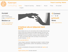 Tablet Screenshot of karensen.com